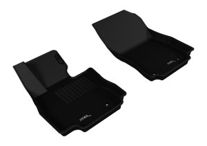 Toyota Ia Floor Mats - Front - 3D MAXpider - Kagu - Black - `16-`20 Toyota Ia Floor Mats - Front - 3D MAXpider - Kagu - Black - `16-`20